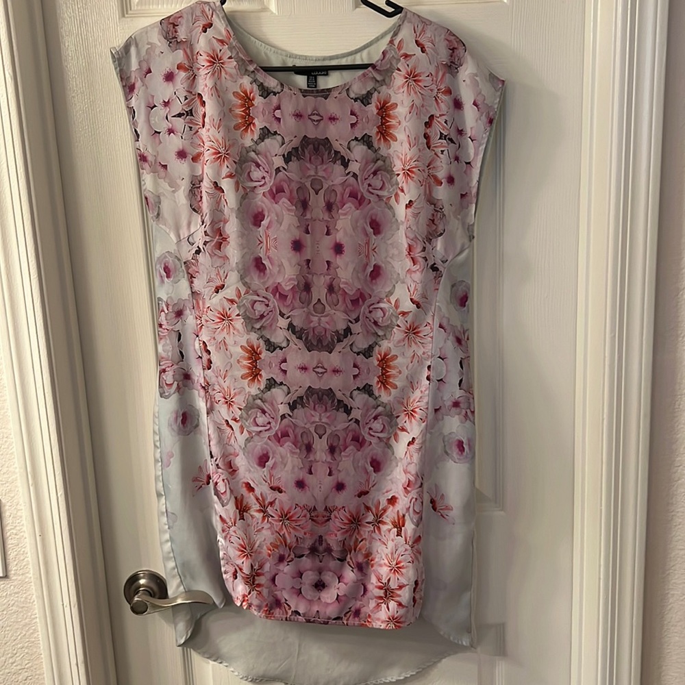 High low floral dress.